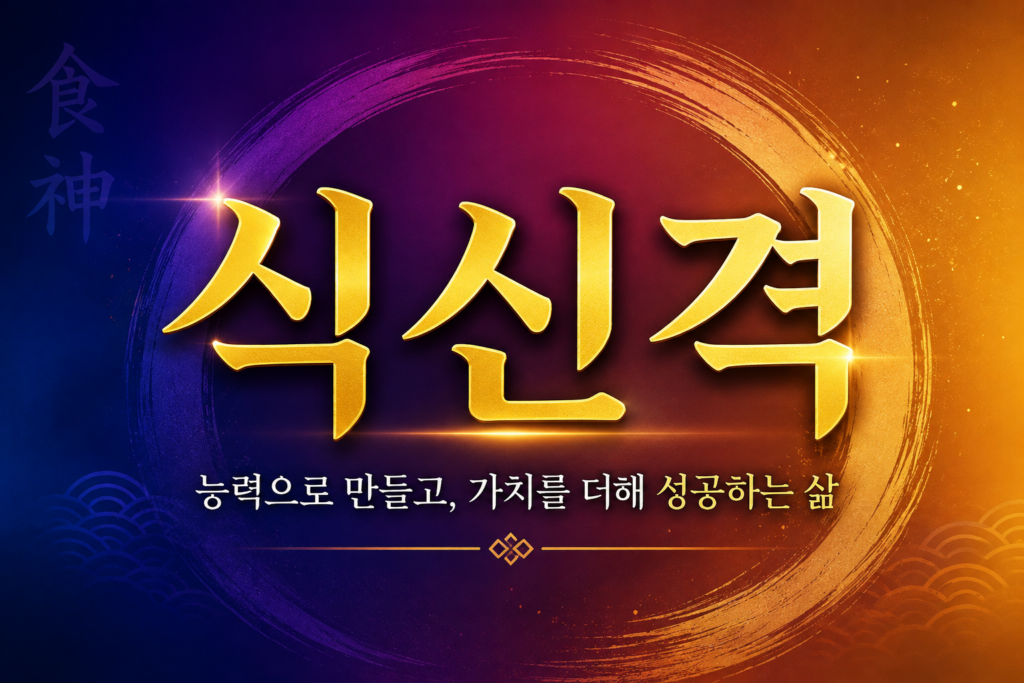 사주 기초 식신격
