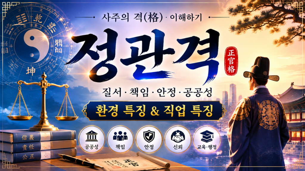 사주 기초 정관격