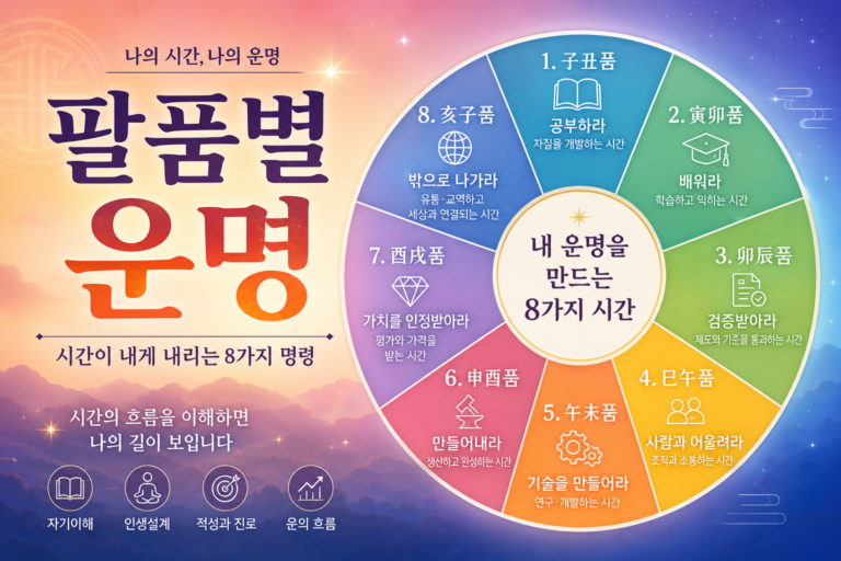 령이 팔품별 운명에 미치는 영향
