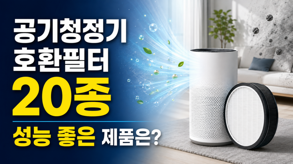 공기청정기 호환필터 아무거나 사면 안 되는 이유