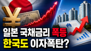 일본 국채금리 폭등 / 한국도 이자폭탄?썸네일