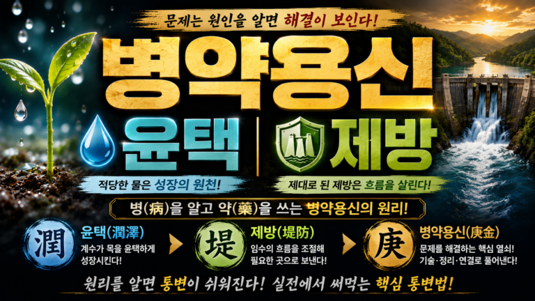 윤택과 제방|병약용신 창광의 실전 통변 쉽게 이해하기 썸네일
