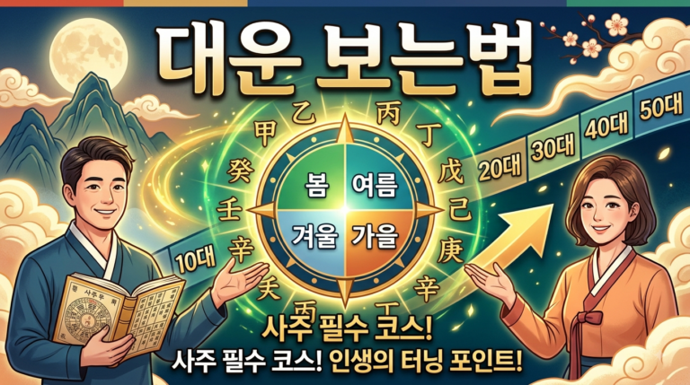대운 보는법
