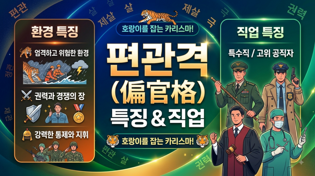 편관격 직업