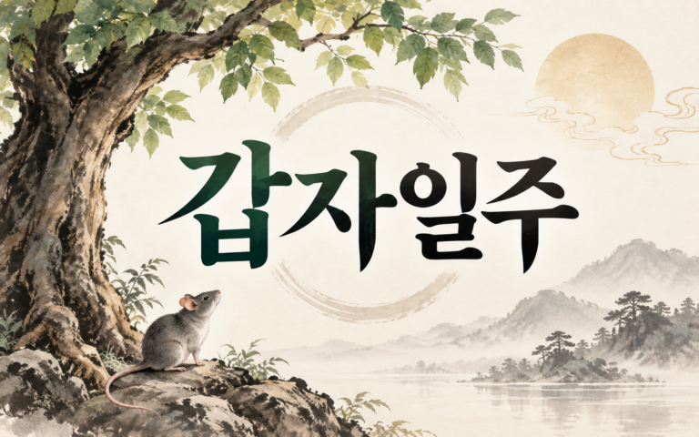 갑자(甲子) 일주 썸네일