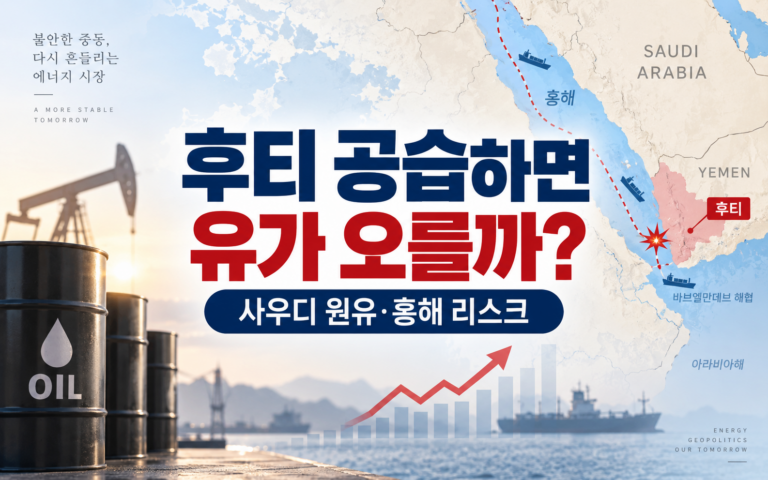 후티 반군 공습하면 국제유가 더 오를까? 사우디 원유·홍해 리스크 총정리 썸네일