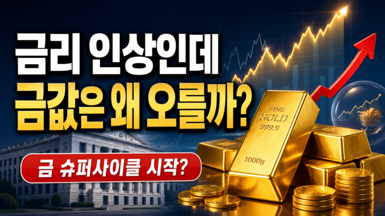 금리 인상인데 금값이 오른다? 썸네일