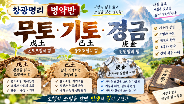 천간의 무토 기토 경금 썸네일