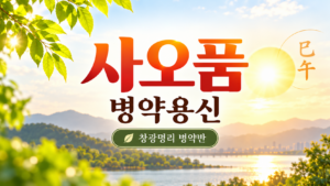 병약용신 사오품 썸네일