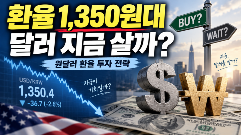 달러 지금 사도 되나요? 원달러 환율 썸네일