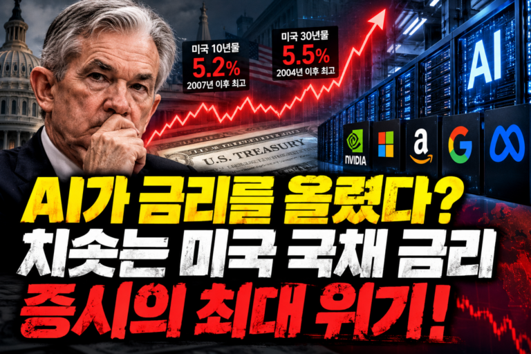 AI 투자와 고금리 시대, 미국 국채 금리 상승이 증시에 미치는 영향 썸네일